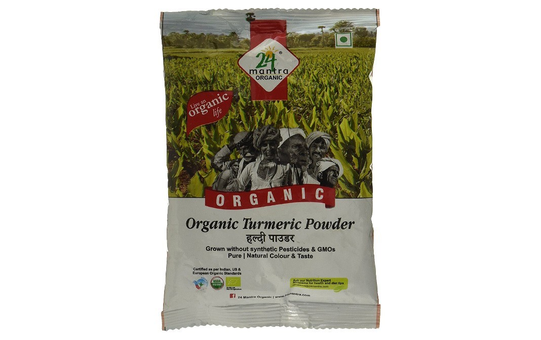 24 Mantra Organic Turmeric Powder    Pack  100 grams